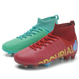 Original Soccer Shoes Men Sneakers Cleats Plus Size 31-48 Professional Football Boots Children Kid Futsal Football Shoes for Boy