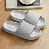 Thick Platform Bathroom Home Slippers Women 2023 Summer Fashion Soft Sole Eva Indoor Slides Woman Sandals Non-Slip Flip Flops