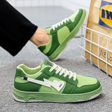 2023 Hot Fashion Green Skateboard Shoes Men Streetwear Hip Hop Sneakers for Men Designer Platform Men's Sneaker zapatos hombre