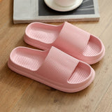 Thick Platform Bathroom Home Slippers Women 2023 Summer Fashion Soft Sole Eva Indoor Slides Woman Sandals Non-Slip Flip Flops