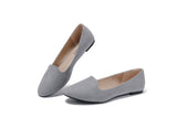 Fashion Slip on Loafers Breathable Stretch Ballet Shallow Flats Women Soft Bottom Round Toe Boat Shoes