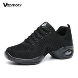 Women Dance Shoes Jazz Ballroom Dancing Comfortable Lady PU Soft Outsole Training Breathable Modern Tango Dance Sneakers