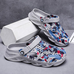 Unisex Summer Outdoor Sandals Men Fashion Platform Slippers Women Beach Eva Sole Slide Sandal Clogs Water Shoes Zapatos Hombre