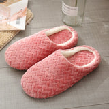 2023 Short Plush Slippers Mute Furry Slippers Non-slip Fur Flat Slippers Indoor Winter Warm Floor Slipper Soft Sole for Bedroom