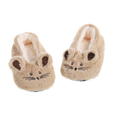 House Slipper Women Winter Non Skid Grip Indoor Fur Contton Warm Plush Fluffy Lazy Female Mouse Ears Home Fuzzy Flat Shoes 2023