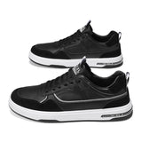 Brand Men&#39;s Classic Lightweight Skate Shoes Canvas Shoes Non-slip Sweat-absorbent Men&#39;s Sneakers Lace-up Business Travel Shoes