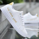 New casual shoes in spring 2023 Men's board shoes Fashion breathable small white shoes Men's sneakers Low top leather board