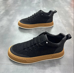 2023 New Fashion Platform Sneakers for Men Casual  High-top Shoes Male  Flat Non-slip Sport Running Shoes Man Spring Sneakers