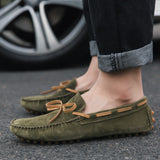 Men's Casual Shoes British Style Moccasins Genuine Leather Flats Zapatos Hombre Loafers Footwear Men Winter&Sping Chaussures