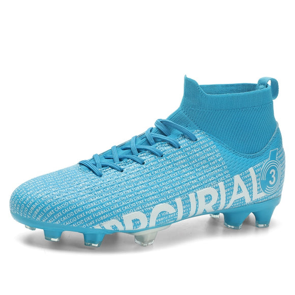 Original Soccer Shoes Men Sneakers Cleats Plus Size 31-48 Professional Football Boots Children Kid Futsal Football Shoes for Boy