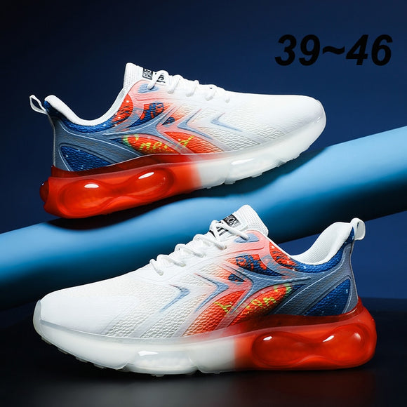 Running Shoes for Men Sneakers Breathable Cushioning White Basket Footwear Fashion Outdoor Jogging Casual Sports Basketball Shoe