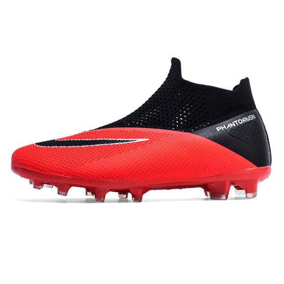 Men's Football Shoes High Quality Professional Field Cleats Youth Training Turf Soccer Tennis Shoes Large Size