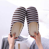 Soft Home Cotton Slippers Women Slippers Winter Indoor Light Comfort Floor Shoes Men Silence Slides Bedroom House Slippers