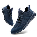 2022 Trend men&#39;s casual shoes light sneaker white large size outdoor breathable mesh fashion sports black running tennis shoes