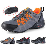 New Men Shoes Waterproof Hiking Shoes Outdoor Hiking Fishing Shoes Wear-Resistant Woodland Cross-Country Shoes Men Sports Shoes