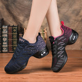 2020 Sneakers Dance Shoes For Women Flying Woven Mesh Comfortable Modern Jazz Dancing Shoes Girls Ladies Outdoor Sports Shoes