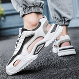 Men Sandals Beach Shoes Summer Outdoor Non-slip Breathable Mesh Beach Sandals Casual Shoes Fashion Shoes Plus Size Men Shoes