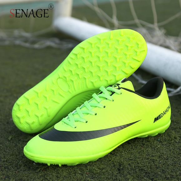 SENAGE Professional Children Soccer Shoes High Quality Outdoors Football Cleats Superfly Futsal Football Boots Men Sneakers